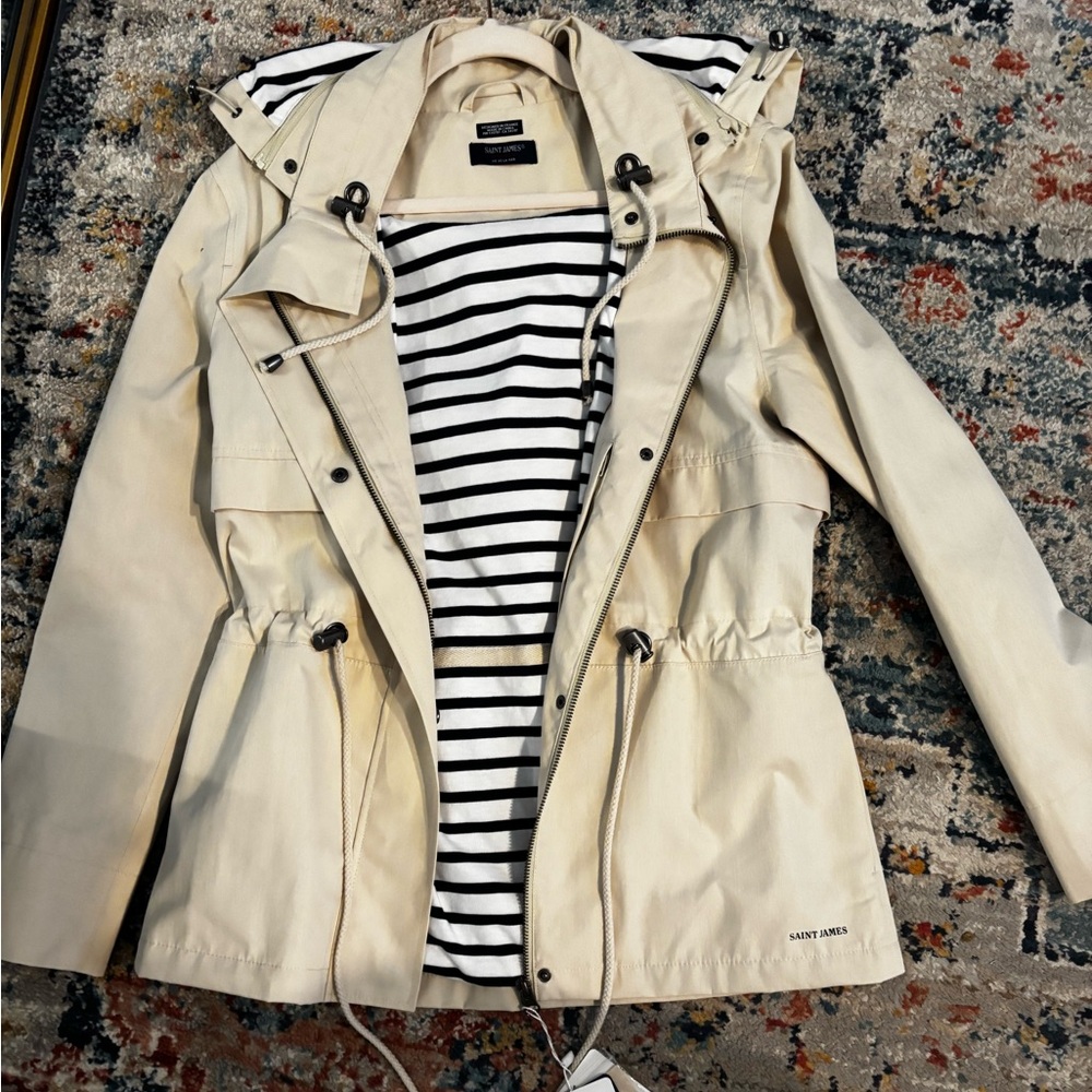 Saint James waterproof jacket size 38
